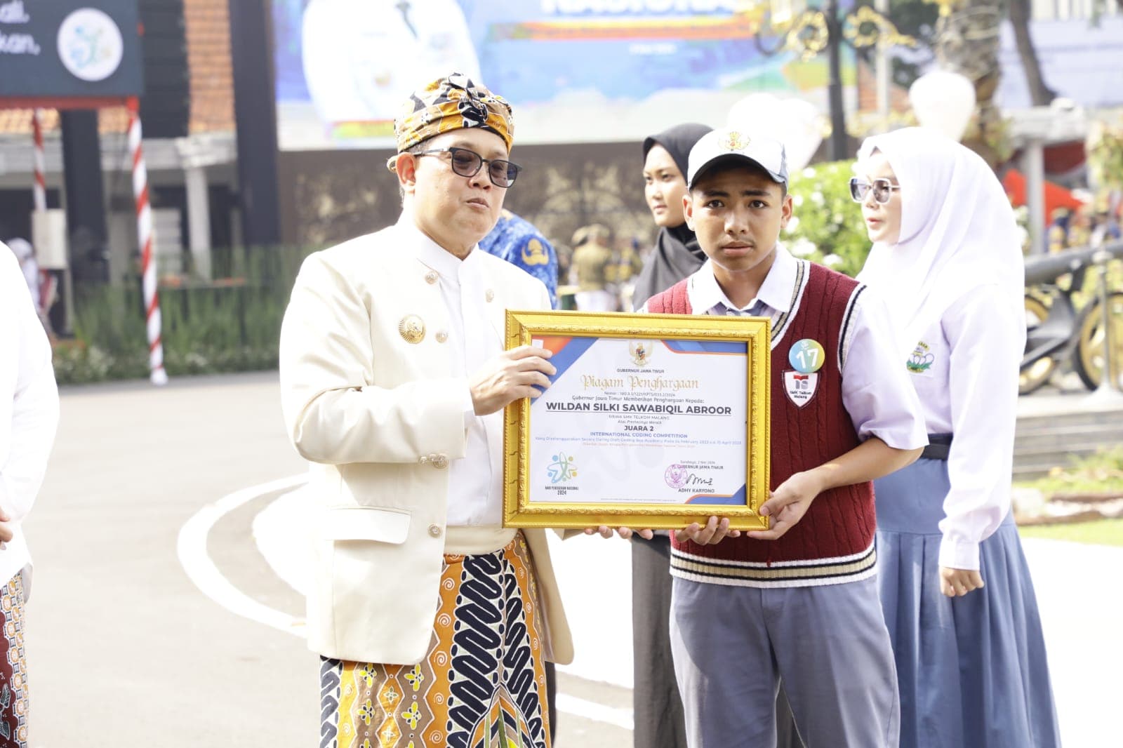 Wildan Silki Achievement - 2nd Place International Code Olympiad 2023
